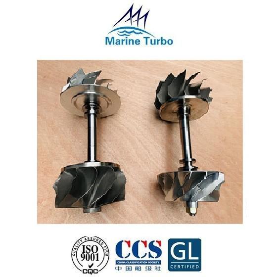Rotor do turbocompressor T-RR151 completo