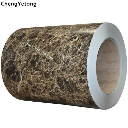 Lighter Weight Aluminum Trim Coil Stock Stone Grain Impact Resistance ≥9J