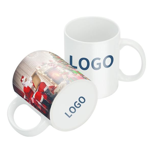 Kimstone 11oz Wholesale Ceramic Mugs With Logo Customize Coffee Drink Mug