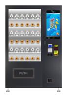 Máquina de venda automática favorita com iluminação do tela táctil de 22 polegadas/diodo emissor de luz, máquina de venda automática do presente dos brinquedos das crianças de Sprials, mícron