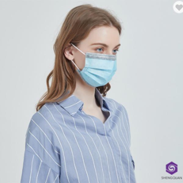 Non Medical Anti Dust 3Ply Disposable Earloop Face Mask