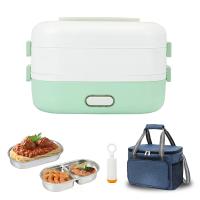 Boîte de cuisson électrique à double niveau en acier inoxydable 304 350W Puissance pour la cuisson rapide avec stockage sous vide