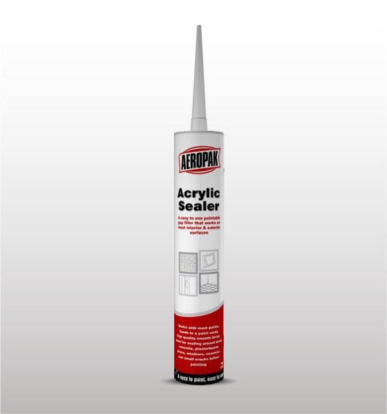 Do vedador acrílico claro do silicone da base da água de AEROPAK colagem acrílica do vidro do aferidor