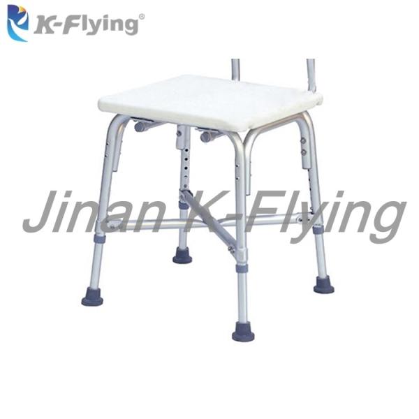 Metal Height Adjustable Bathroom Shower Seat For Disabled Elderly