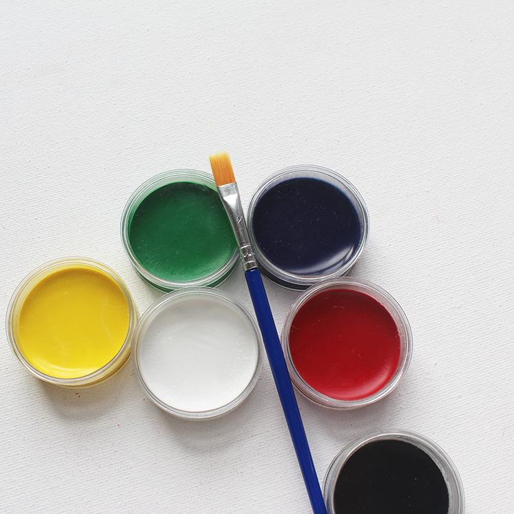 6 Colors Colourful Party Halloween Makeup Art Miracle Face & Body Paint