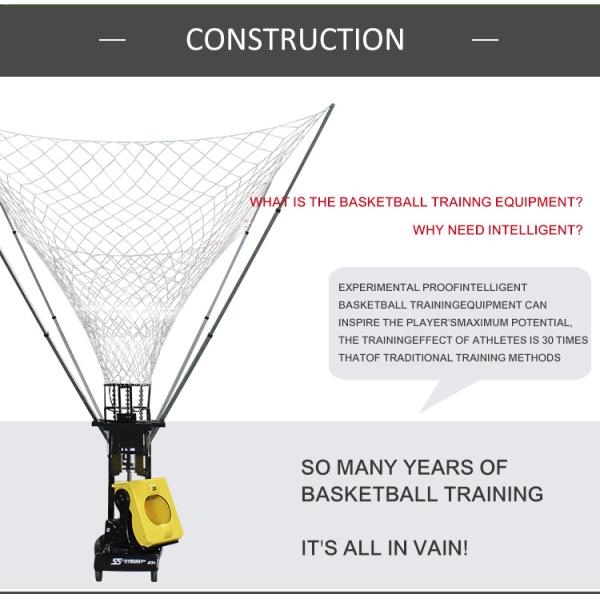 Máquina de alimentação da arma da bola esperta da máquina do tiro do basquetebol para o treinamento profissional