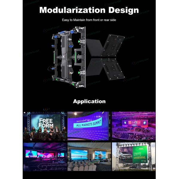 P2.6 P2.97 P3.91 Indoor Outdoor Rental LED Panel HD Video Wall Concert Event Stage Led Display Screen