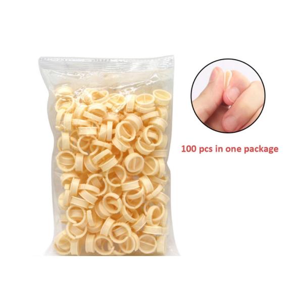 Силикон l аксессуары макияжа устранимой чашки кольца пигмента постоянные