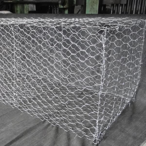 fio sextavado Mesh Woven Gabion Baskets do diâmetro de 2.7mm
