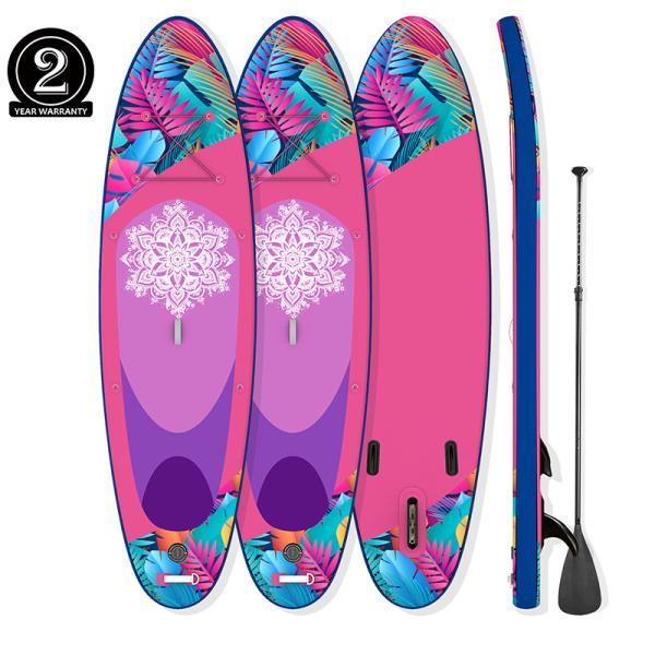 Hot sell best quality mandala yoga stand up paddle board isup inflatable SUP board