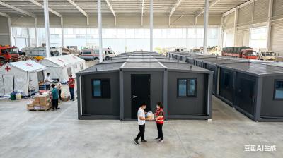 標準的な電気配線付きのカスタマイズ可能なコンテナハウス