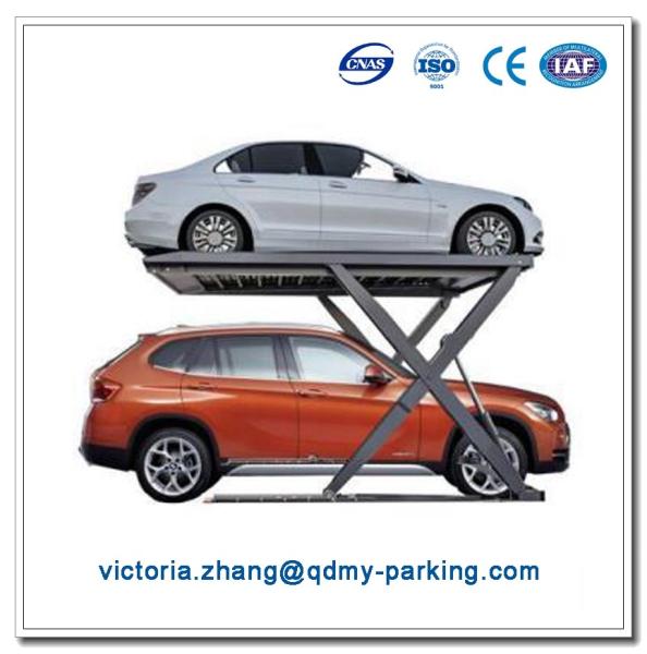 Scissor 2 Level Parking Lift Car Elevator Parking System Hydraulic Multipark