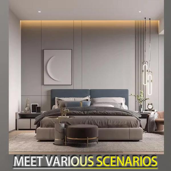 24В низкое напряжение самоклеящаяся линейная световая лента без падения напряжения встроенная светодиодная линия атмосферный свет