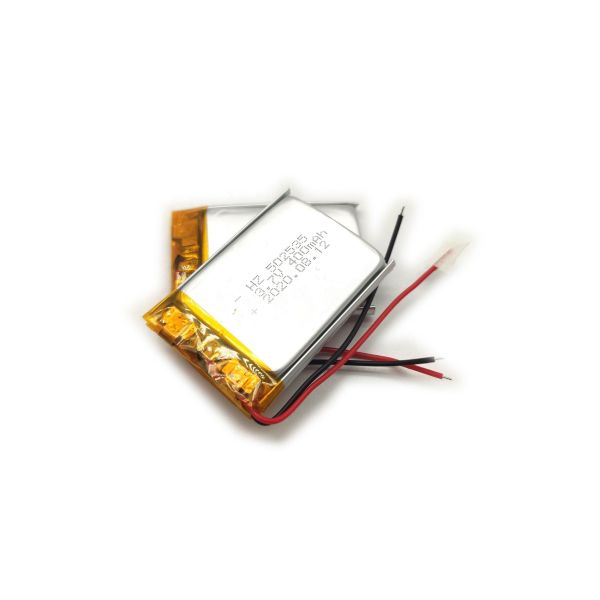 502535 3.7V 400mAh Lithium Polymer Battery for GPS/IOT Card Applications