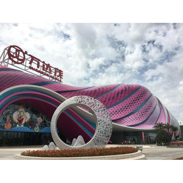 El laser de la decoración de la novedad cortó el panel de aluminio para el club de gama alta moderno