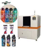 220V Cylinder Inkjet Printer Stainless Steel Thermos Bottles Glassware Aluminium Can Printing Machine