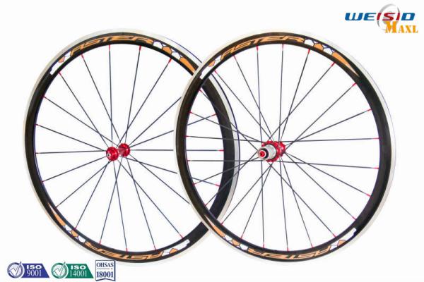 Road Bike 700c 38mm Aluminum Bicycle Wheels AA6063 T5 Customized Size 12 to 22