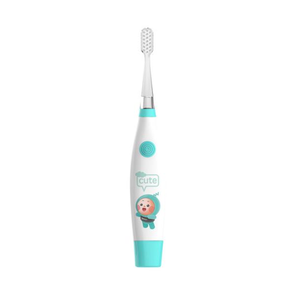 Bateria impermeável elétrica da pilha seca de escova de dentes IPX7 das crianças da escova macia