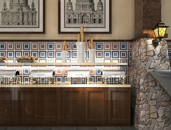 Southeast Asian Style Patterned Wall Tiles , High Performance Patterned Bathroom Tiles