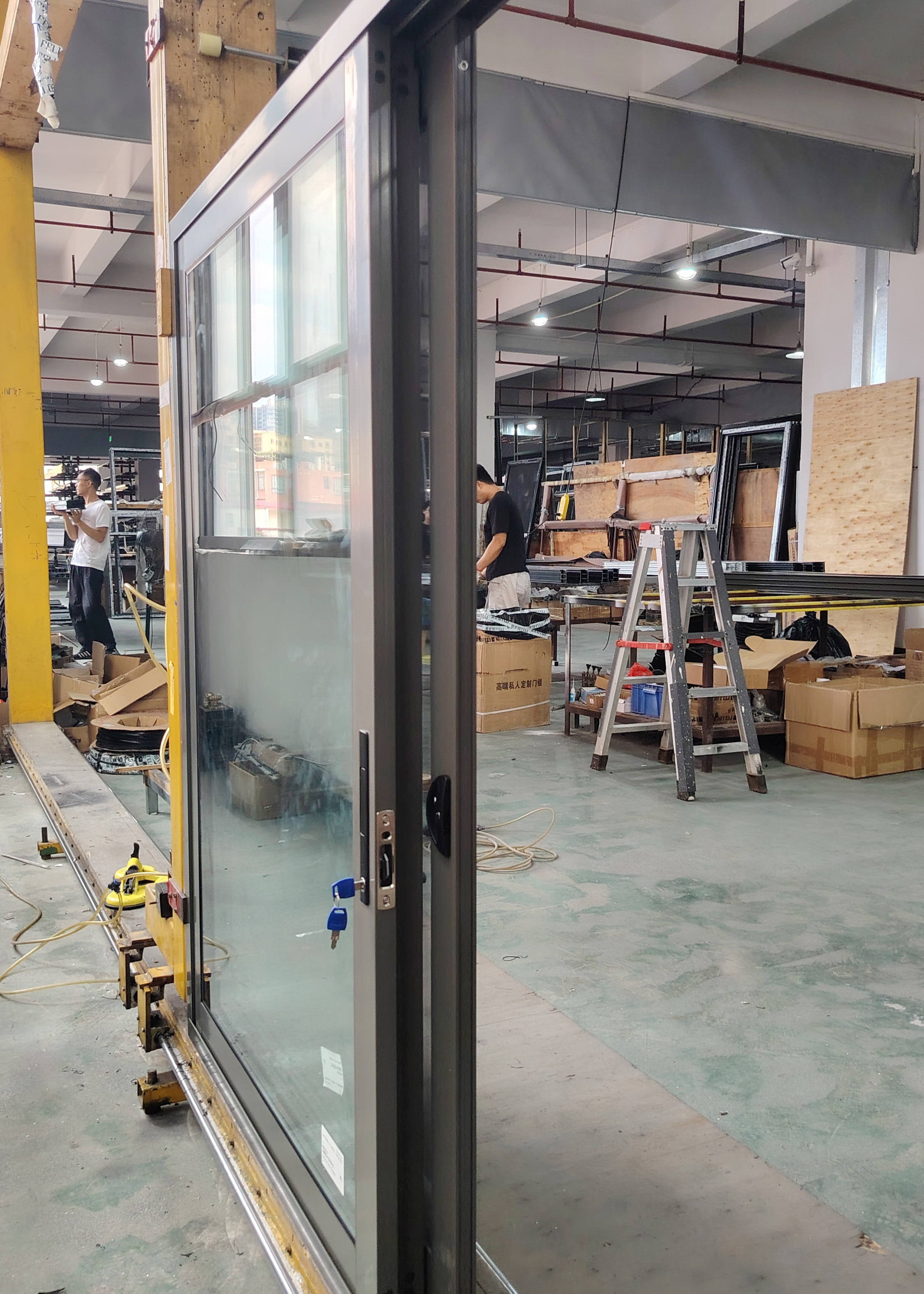 6063-T5 Aluminum Frame Sliding Windows Soundproof 1.4mm Thickness