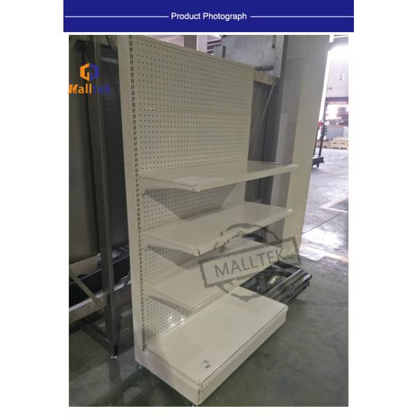 Перфорированный шкаф для гондолы супермаркетов с односторонним или двусторонним шкафчиком для гондолы