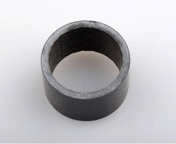 3k mattfull Carbon Fibre Fork Bowl Headset  Mountain Bike Washer Headparts Backup Ring weight 5/10/15/20mm