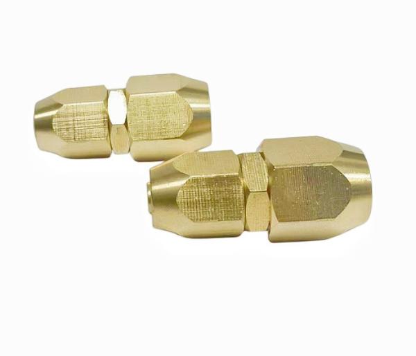 vista identificação dos encaixes 1/4inch do freio de ar e 3/8inch a identificação de bronze de oposição NPT