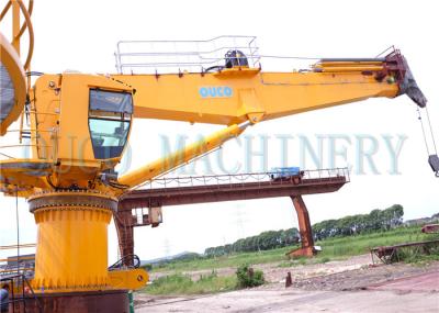 360 Degree Slewing Marine Telescopic Boom Crane 110KW