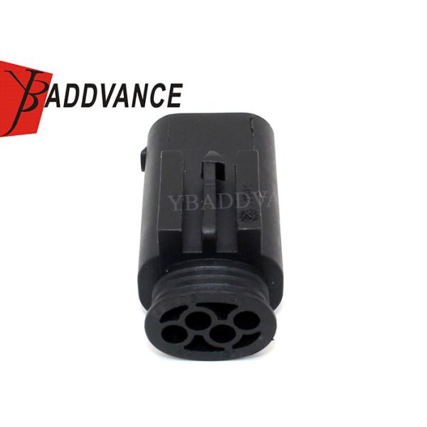 Черная разъем-вилка Пин 968399-1 системы 4 соединителей МКС 2.54мм Тыко АМП