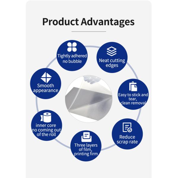 Low Adhesion Level PE Stainless Steel Protective Film For Deep Drawing Sink HL With Water-Based Acrylic Glue