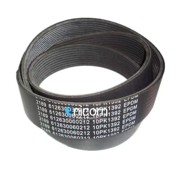 612630060212 10PK1392 Weichai Engine WP12 WP13 WP10H WP10 Belt Multi Wedge Belt 612630060212