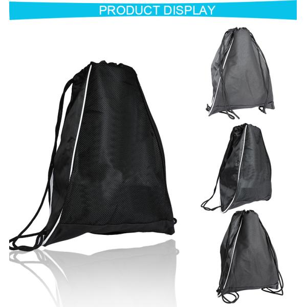 Сумки Дравстринг ПВК сетки покрашенные полиэстером печатают законный логотип для ботинка