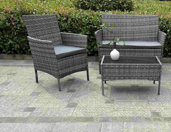 4 Seater Rattan Garden Table And Chairs Wicker Table Chairs Garden Furniture Set