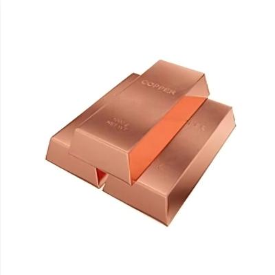 Smooth Surface Cuboid Copper Ingots 99.99% For Various Applications