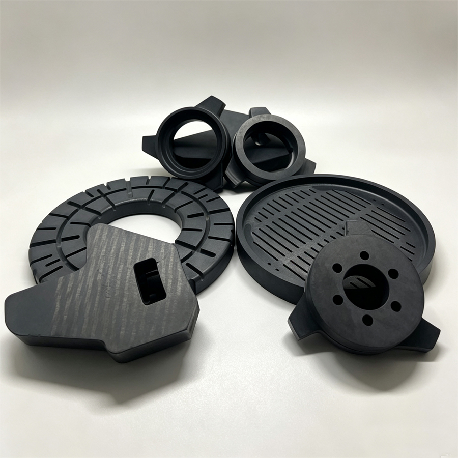 Complex Shape Custom Ceramic Components Industrial Technical ODM Parts