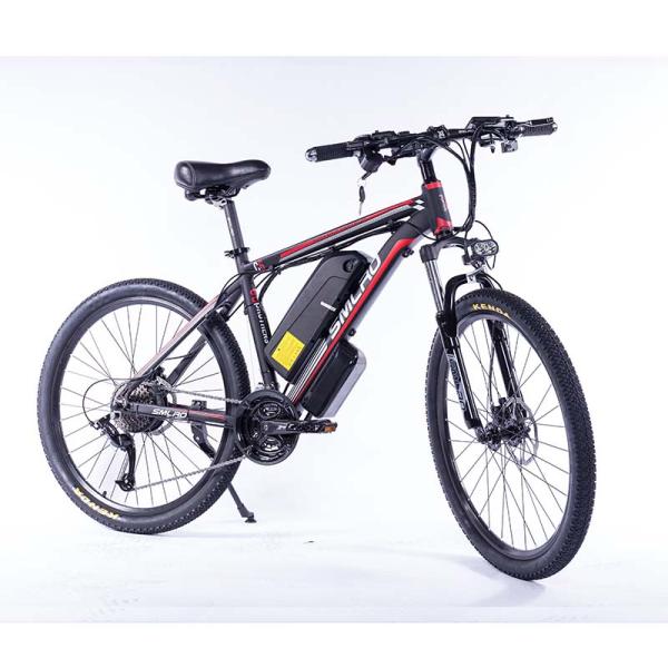 26 27.5 29 Inch Electric Bike Shimano 7 Speed 48V Lithium Battery For Adults