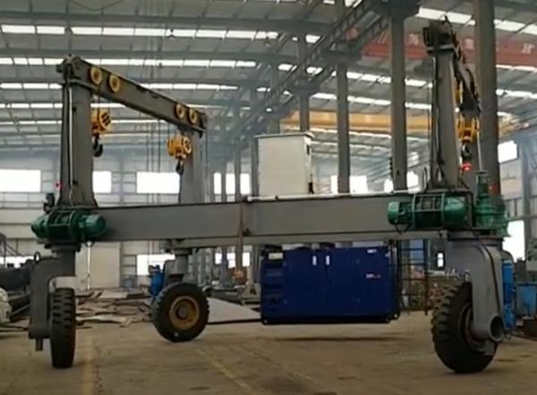 50 Ton Double Girder Mobile Gantry Crane For Construction Sites