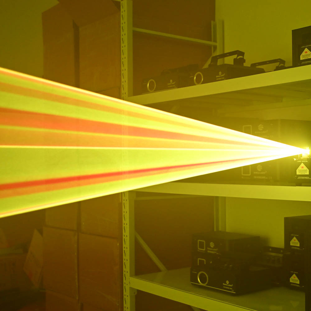 15W RGB Nightclub Lasers PC Controlled Programmable Laser Projector