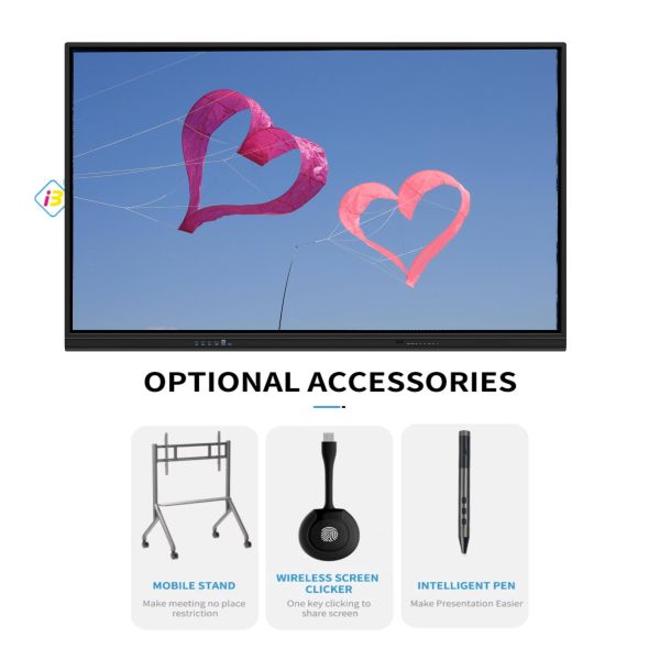 Interactive Flat Panel with Multi-OS Compatibility and Pen/Finger Touch for Education in 1705.8*1013.5*88.9MM Size