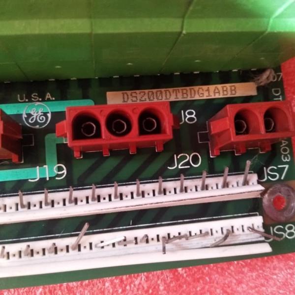 GE DS200DTBDG1ABB Tarjeta de Terminal 330mm x 200mm para Control de Turbina Mark V