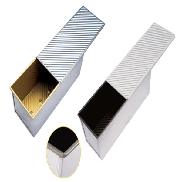 Rk Форма для выпечки Китай-гофрированный антипригарный алюминиевый противень для хлеба Pullman Форма для хлеба