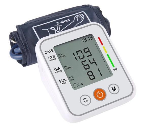 Electronic Smart Upper Arm Digital Blood Pressure Monitor With Adult Cuff