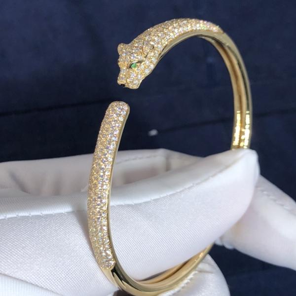 Car Tier 18k Yellow/White/Rose Gold VS/VVS Diamonds PanthèRe De Car Tier Bracelet