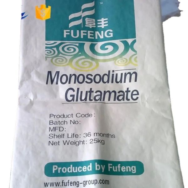 Fufeng Monosodium Glutamate 25kgs/bag CAS No. 32221-81-1 Bulk MSG Seasoning Powder for High Standar
