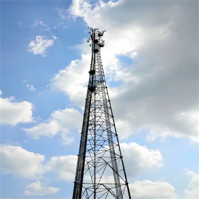 自支撑手机信号广播天线调频电台通信铁3腿角塔
