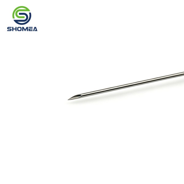 Customized 24-21G Stainless Steel Interventional Puncture Needle