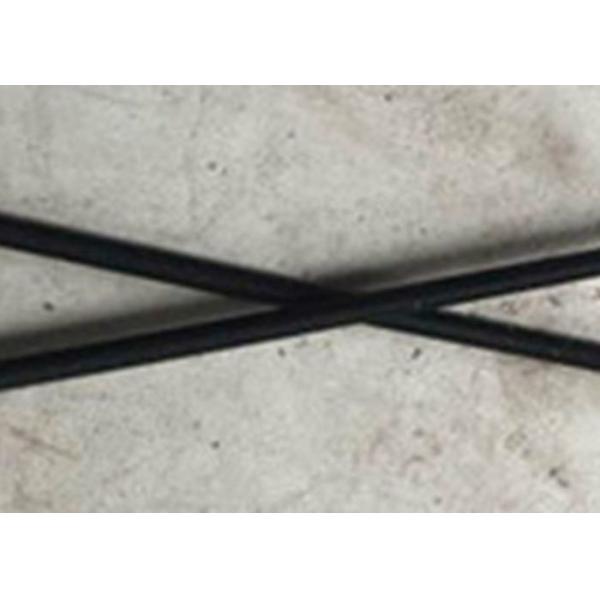 8.8 Grade Metric Carbon Steel Threaded Rod Black Color High Strength