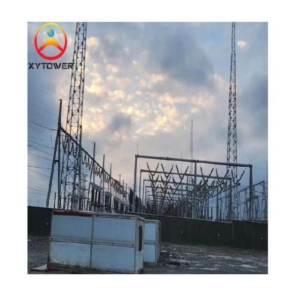 Galvanized Substation Steel Structure Power Transformer Substation Structures