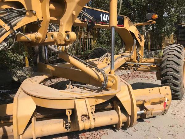 Used CAT 140K Motor Grader 454L Fuel Capacity with 14ft Blade