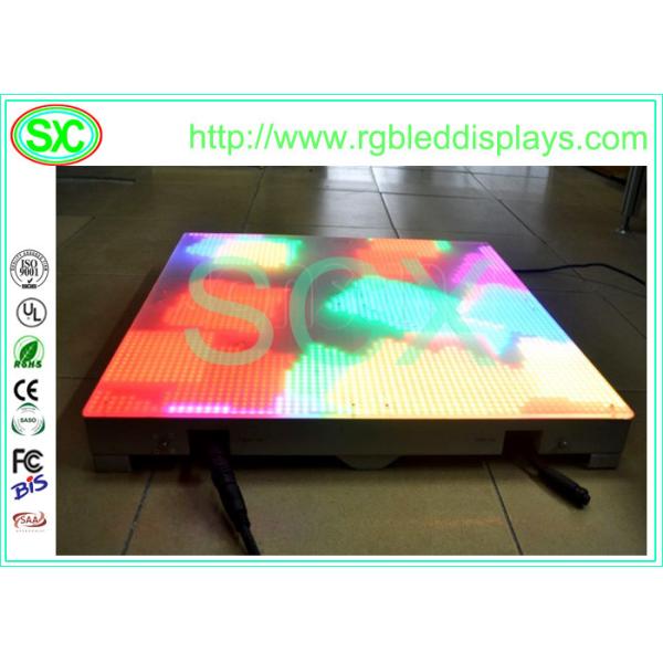 Интерактивная чувствительная привлекательная акриловая светодиодная дискотека танцевальная площадка панель RGB изменение цвета